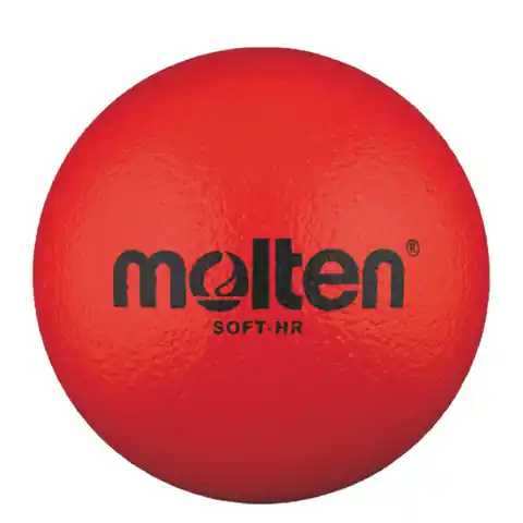 ⁨Piłka piankowa Molten Soft (kolor Czerwony)⁩ w sklepie Wasserman.eu