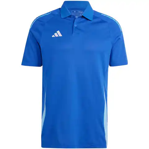 ⁨Koszulka adidas Tiro 24 Competition Polo M (kolor Niebieski, rozmiar S)⁩ w sklepie Wasserman.eu
