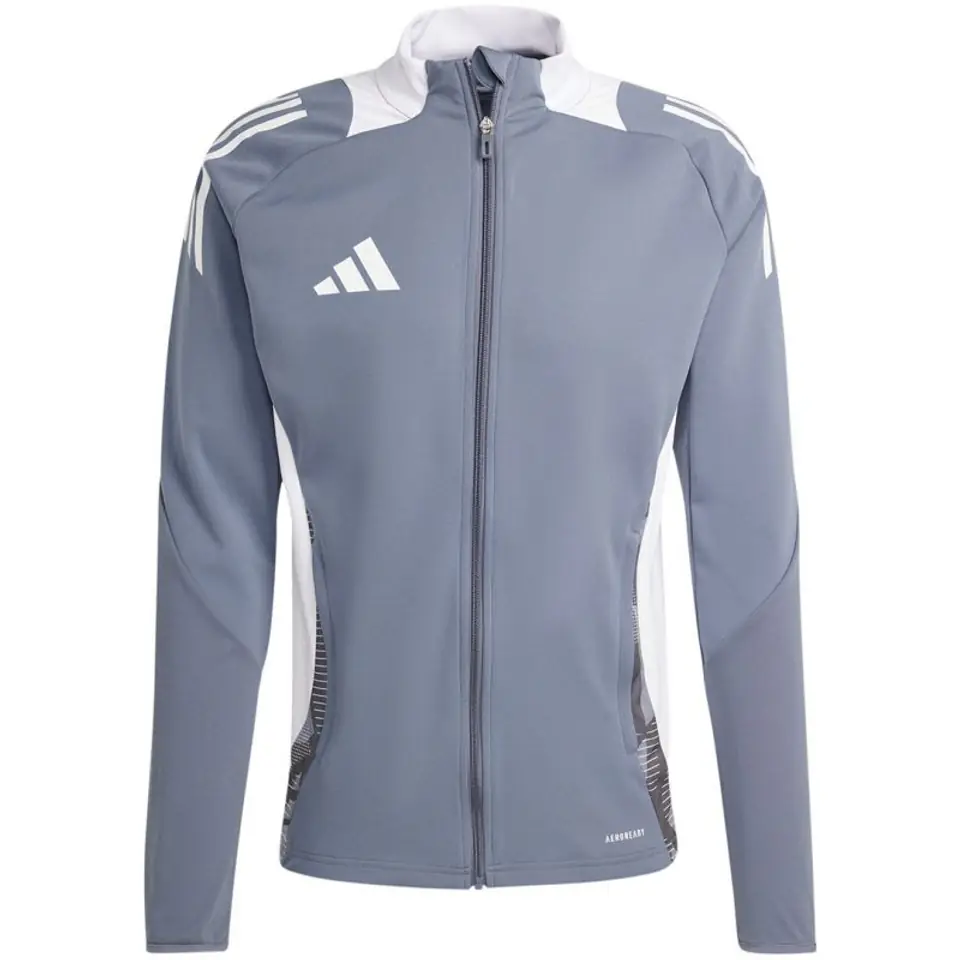 ⁨Bluza adidas Tiro 24 Competition Training M (kolor Szary/Srebrny, rozmiar XL)⁩ w sklepie Wasserman.eu