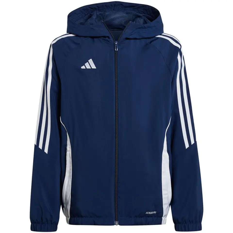 ⁨Kurtka adidas Tiro 24 Jr (kolor Granatowy, rozmiar 176cm)⁩ w sklepie Wasserman.eu