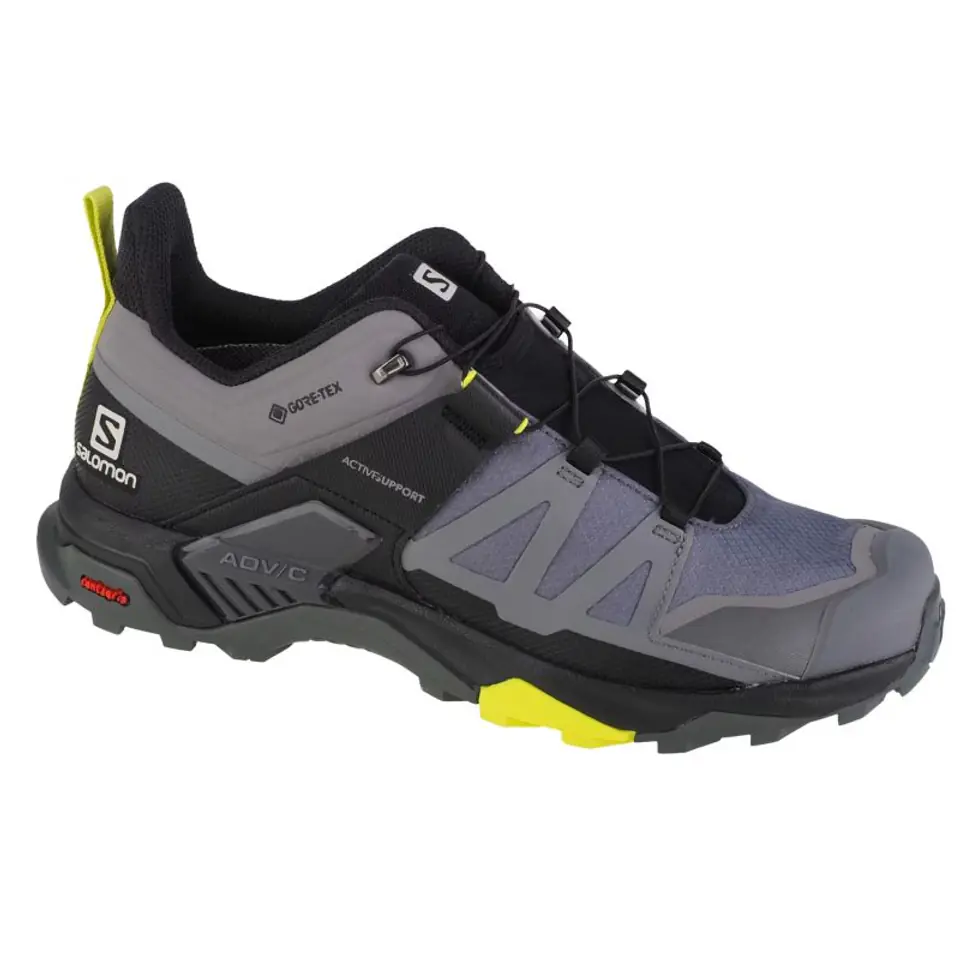 ⁨Buty Salomon X Ultra 4 GTX M (kolor Szary/Srebrny, rozmiar 44 2/3)⁩ w sklepie Wasserman.eu