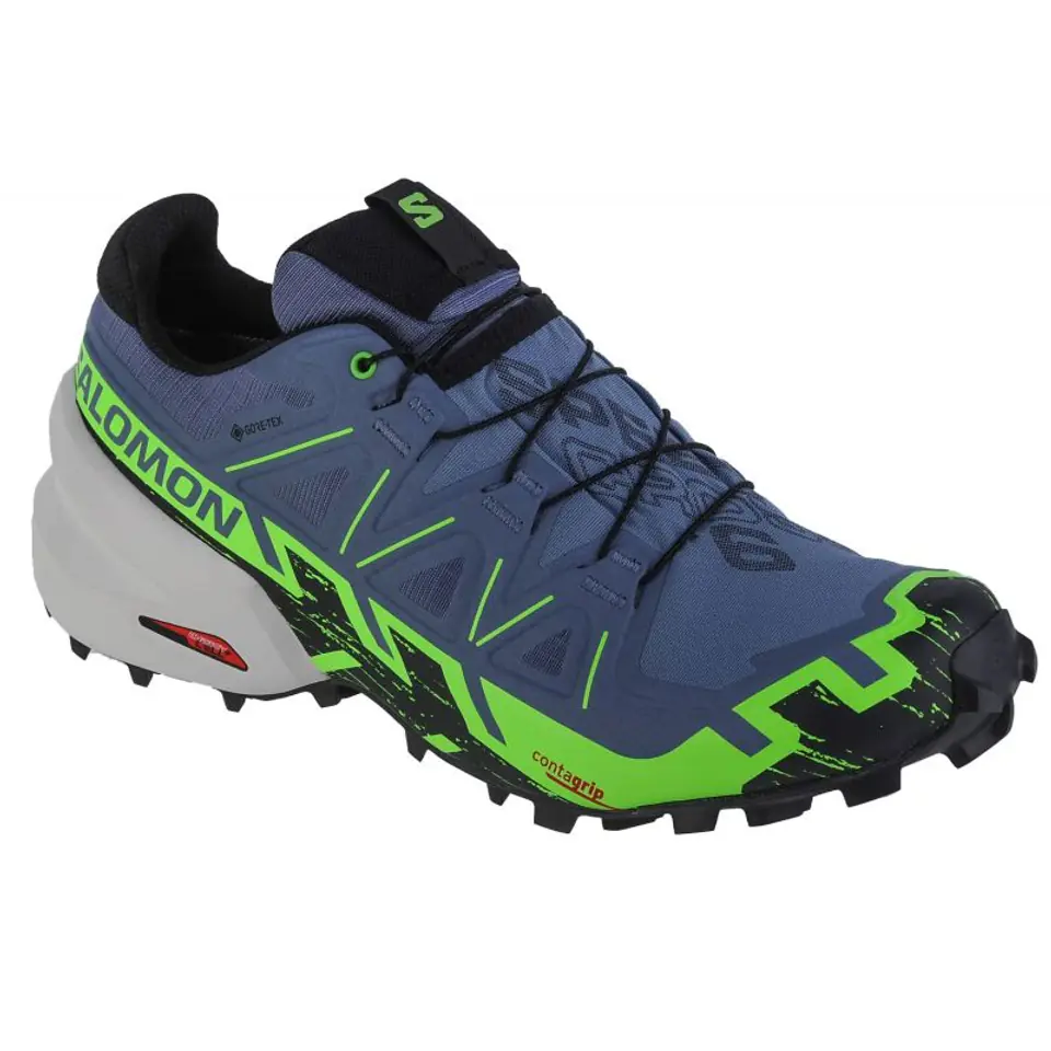 ⁨Buty do biegania Salomon Speedcross 6 GTX W (kolor Niebieski. Szary/Srebrny, rozmiar 44 2/3)⁩ w sklepie Wasserman.eu