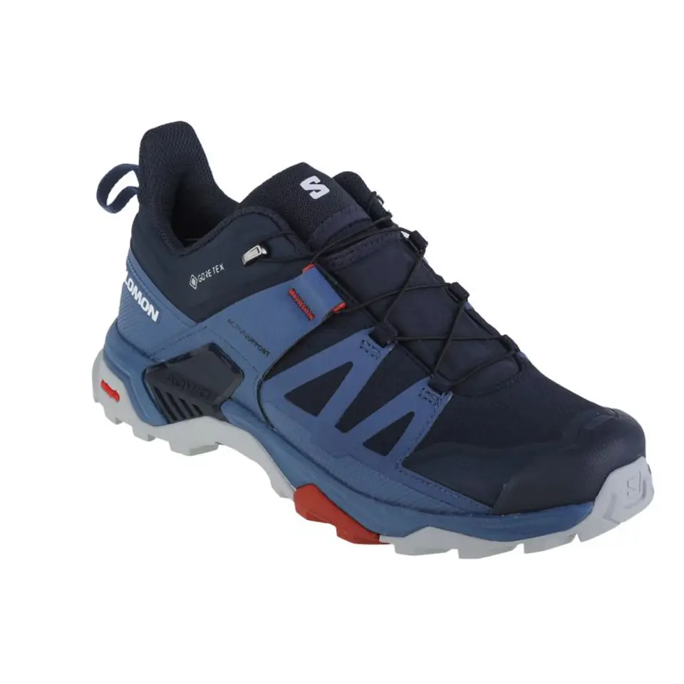 ⁨Buty Salomon X Ultra 4 GTX M (kolor Granatowy, rozmiar 43 1/3)⁩ w sklepie Wasserman.eu