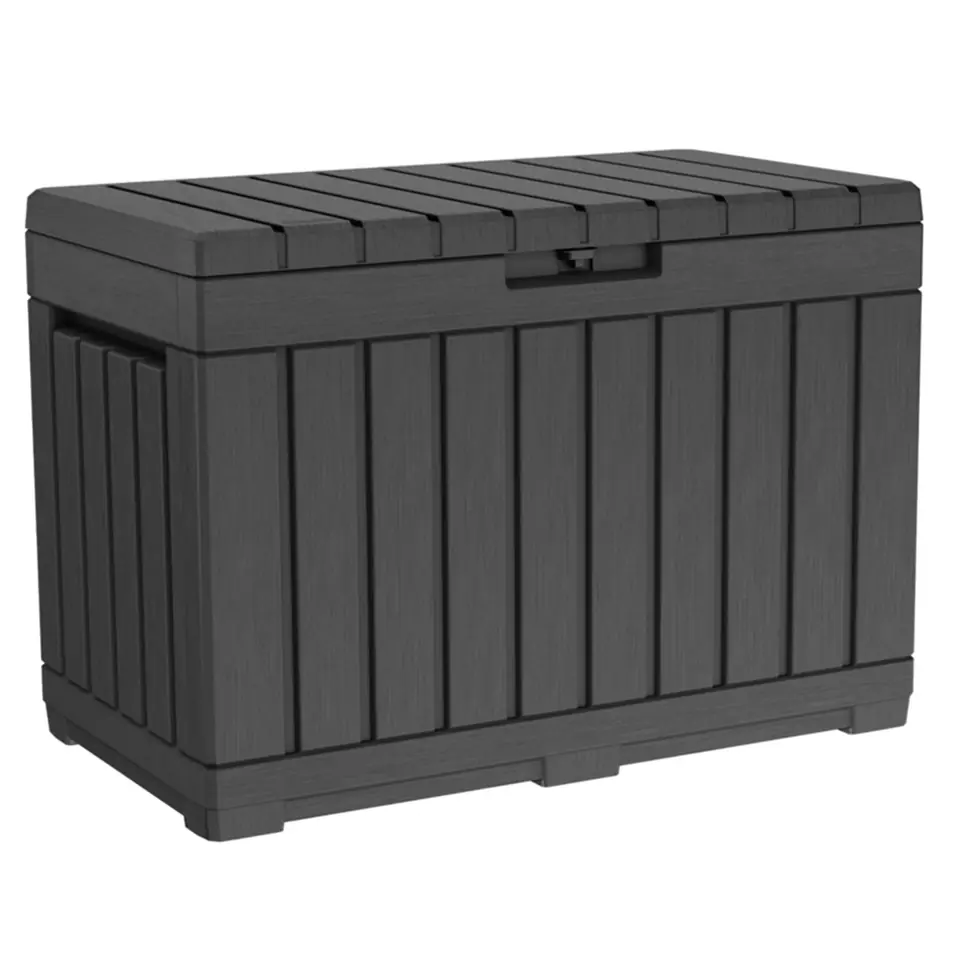 ⁨KETER GARDEN STORAGE BOX Kentwood 190L / GRAPHITE⁩ at Wasserman.eu