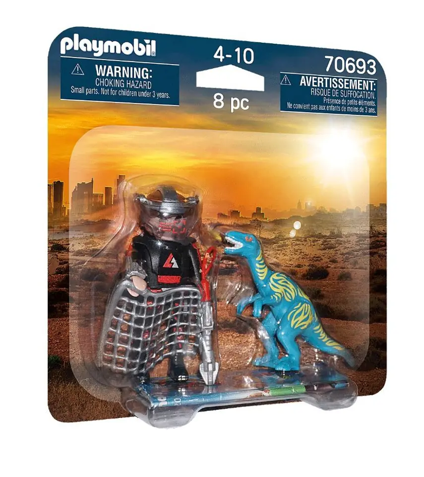 ⁨Figurki Duo Pack 70693 Polowanie na Welociraptora⁩ w sklepie Wasserman.eu