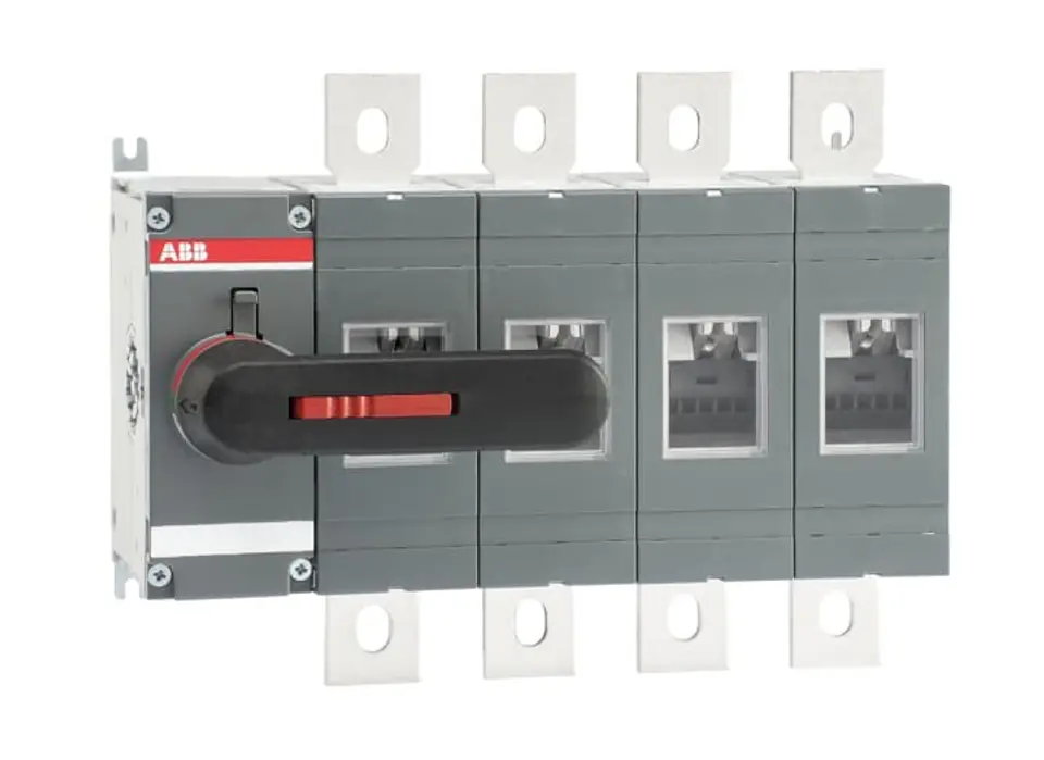 ⁨ABB OT630E04K Przełącznik obrotowy 4P Czarny⁩ w sklepie Wasserman.eu