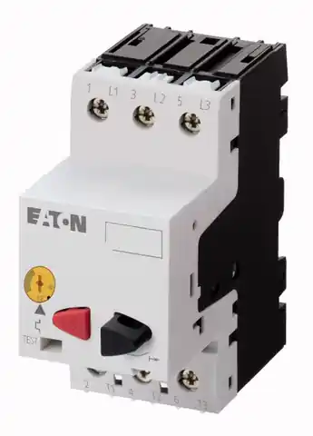 ⁨Motor circuit breaker 3P 2,2kW 4-6,3A PKZM01-6,3 278483⁩ at Wasserman.eu