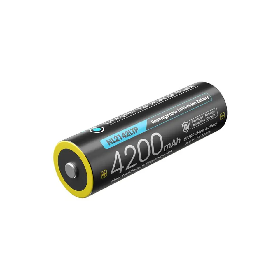 ⁨BATTERY RECH. AA 21700 4200MAH/NL2142LTP NITECORE⁩ w sklepie Wasserman.eu