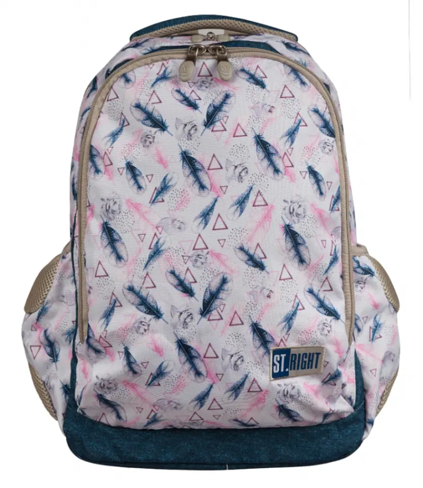 ⁨BACKPACK FEATHERS BOHO BP-47 ST. RIGHT LIGHT LARGE⁩ at Wasserman.eu