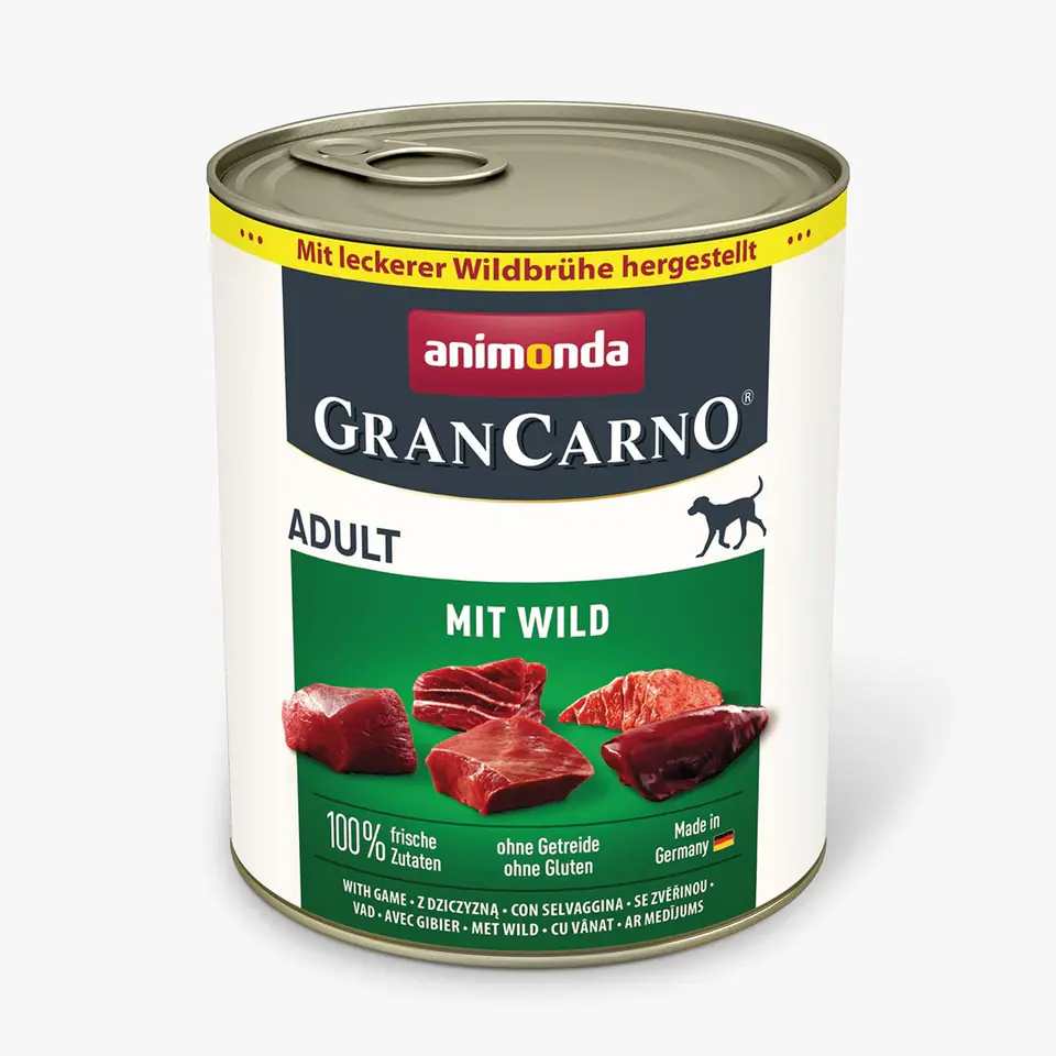 ⁨ANIMONDA GranCarno Adult Dziczyzna 400g⁩ w sklepie Wasserman.eu