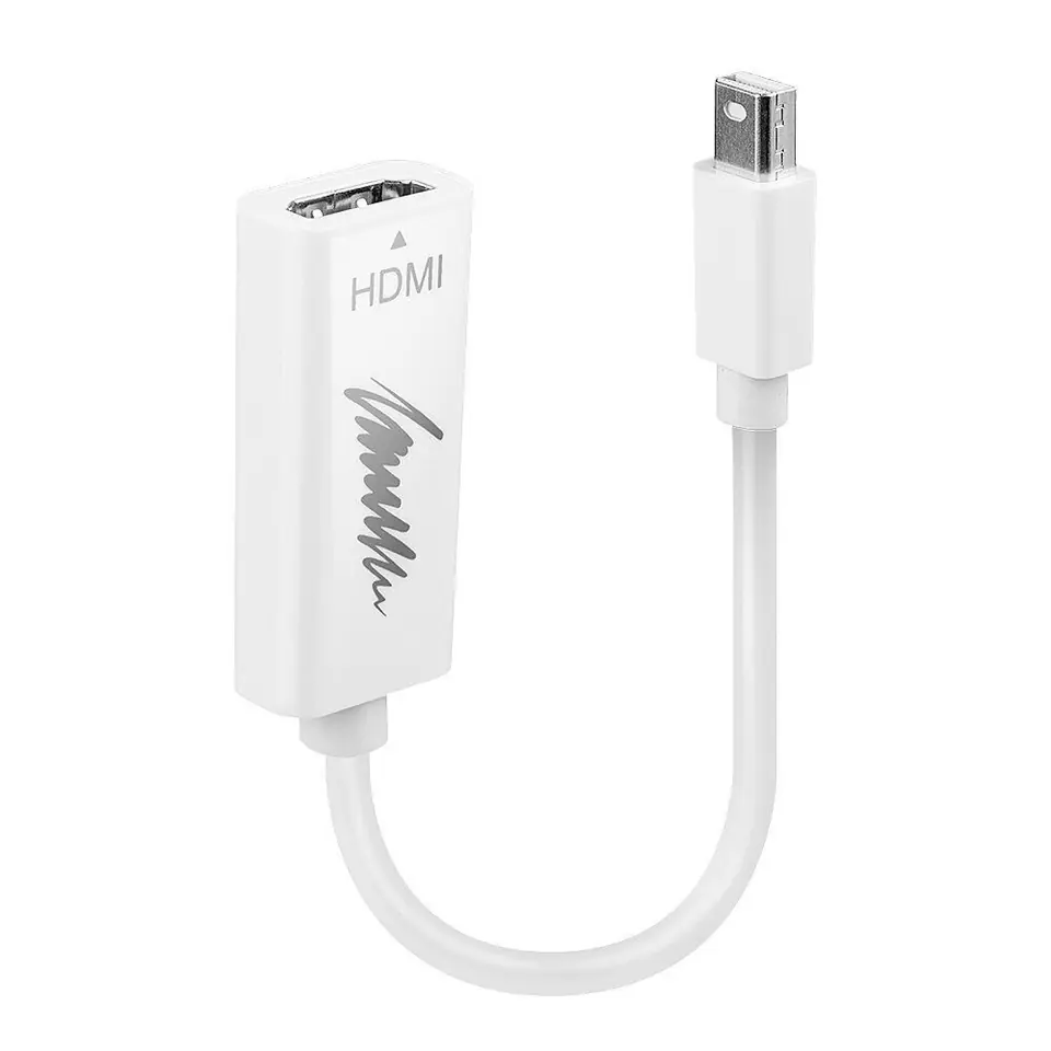 ⁨Lindy 41719 adapter kablowy Mini DisplayPort HDMI Biały⁩ w sklepie Wasserman.eu