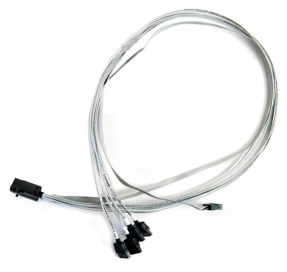 ⁨Microsemi ADAPTEC I-HDMSAS-4SATA-SB.8M 0.8 m 6 Gbit/s Grey⁩ at Wasserman.eu