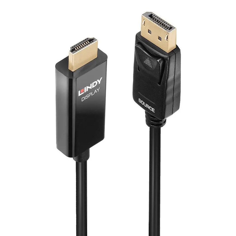 CABLE DISPLAY PORT TO HDMI 2M/40926 LINDY w sklepie Wasserman.eu
