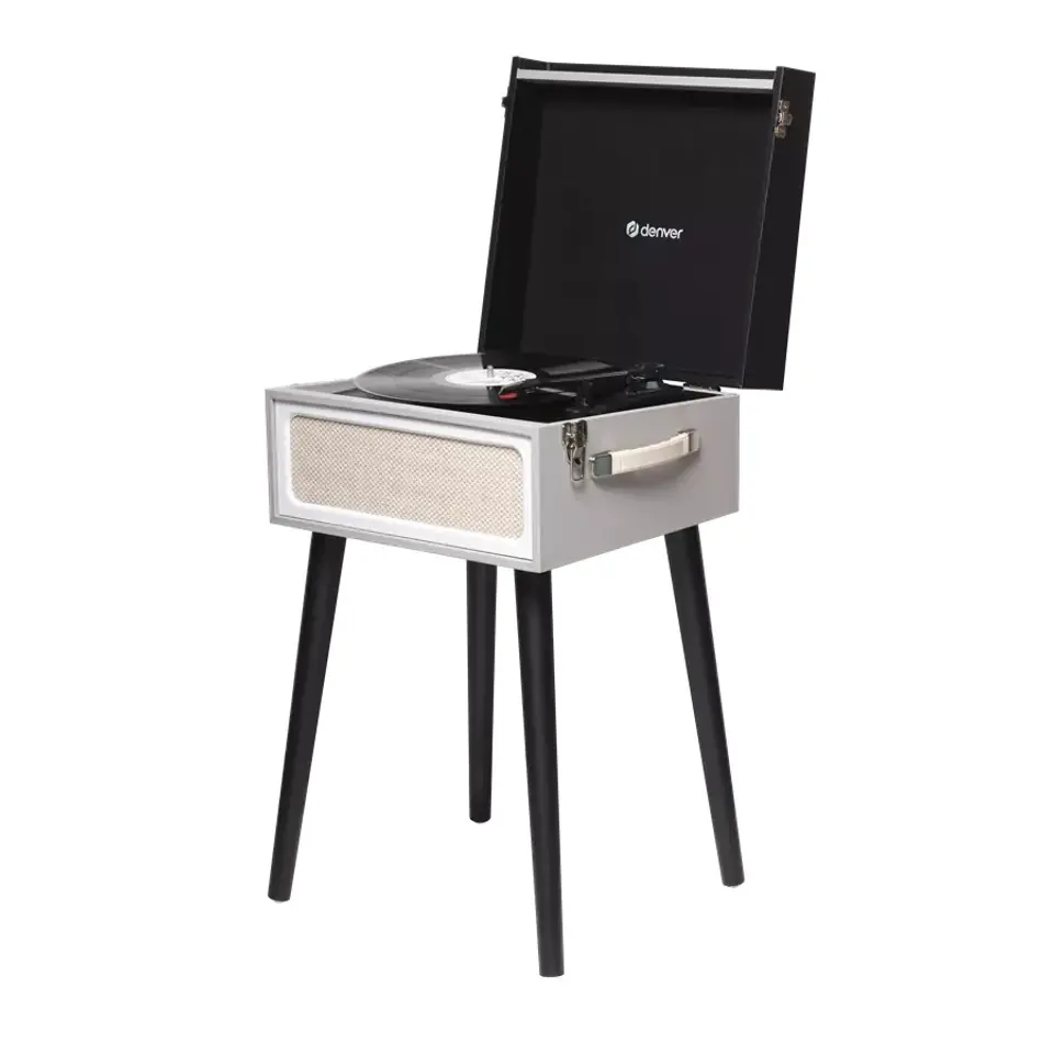 Gramofon retro z radiem FM, Bluetooth i USB Denver w sklepie Wasserman.eu