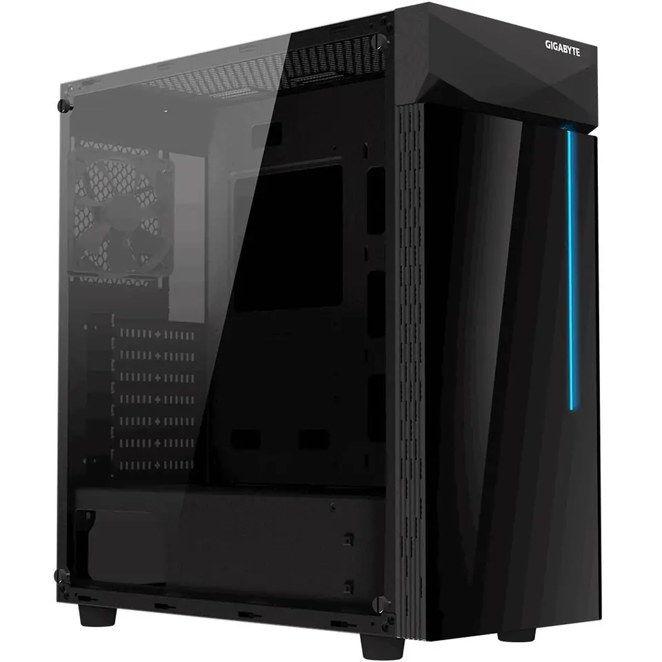 ⁨Gigabyte C200 Midi Tower Black⁩ at Wasserman.eu