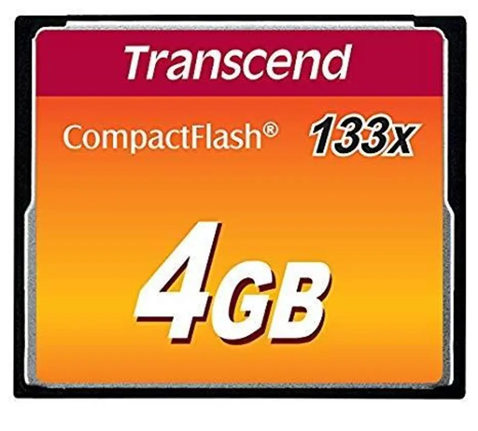 ⁨KOMPAKTOWA PAMIĘĆ FLASH 4GB SLC TS4GCF133 TRANSCEND⁩ w sklepie Wasserman.eu