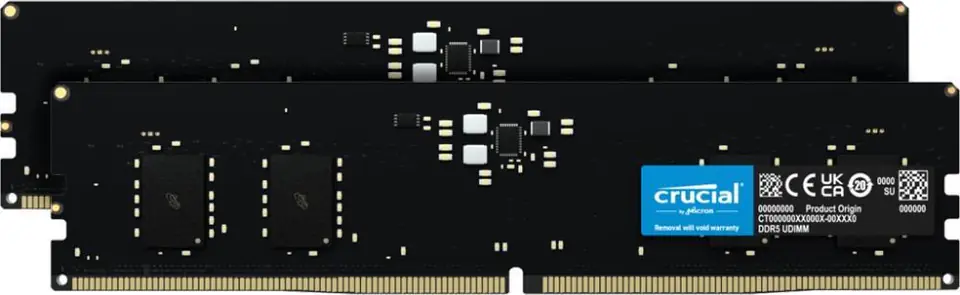 ⁨MEMORY DIMM 32GB DDR5-4800/KIT2 CT2K16G48C40U5 CRUCIAL⁩ at Wasserman.eu