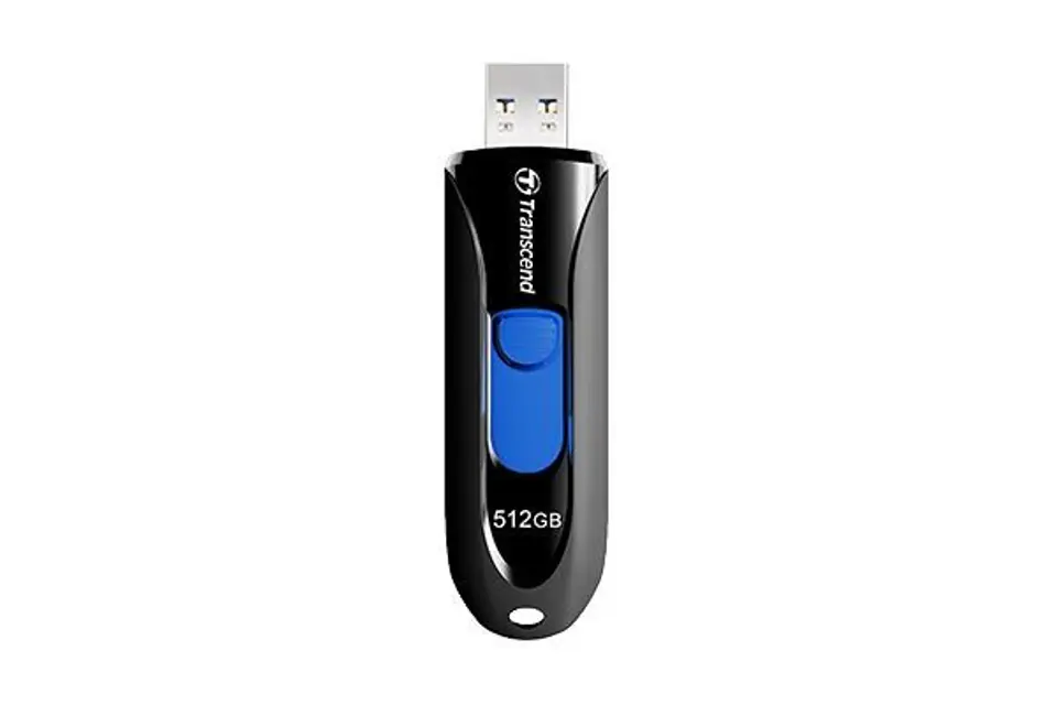 ⁨Transcend JetFlash 790 pamięć USB 512 GB USB Typu-A 3.2 Gen 1 (3.1 Gen 1) Czarny⁩ w sklepie Wasserman.eu