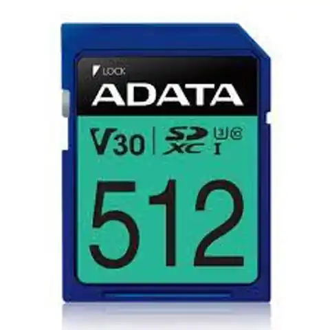 ⁨MEMORY SDXC 512GB V30/ASDX512GUI3V30S-R ADATA⁩ w sklepie Wasserman.eu