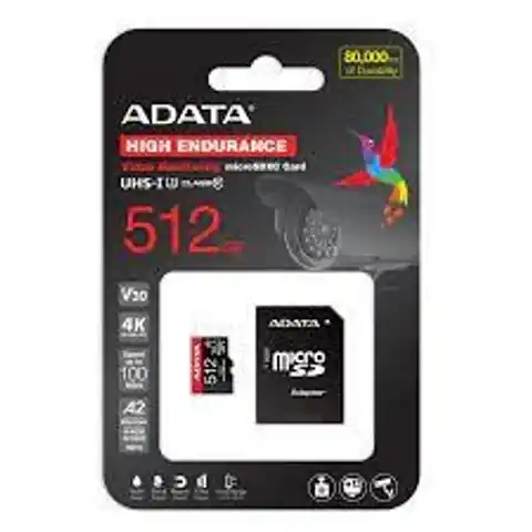 ⁨MEMORY MICRO SDXC 512GB W/AD./AUSDX512GUI3V30SHA2-RA1 ADATA⁩ w sklepie Wasserman.eu