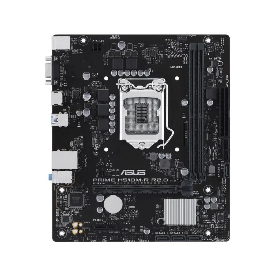 ⁨ASUS PRIME H510M-R - bundkort⁩ at Wasserman.eu