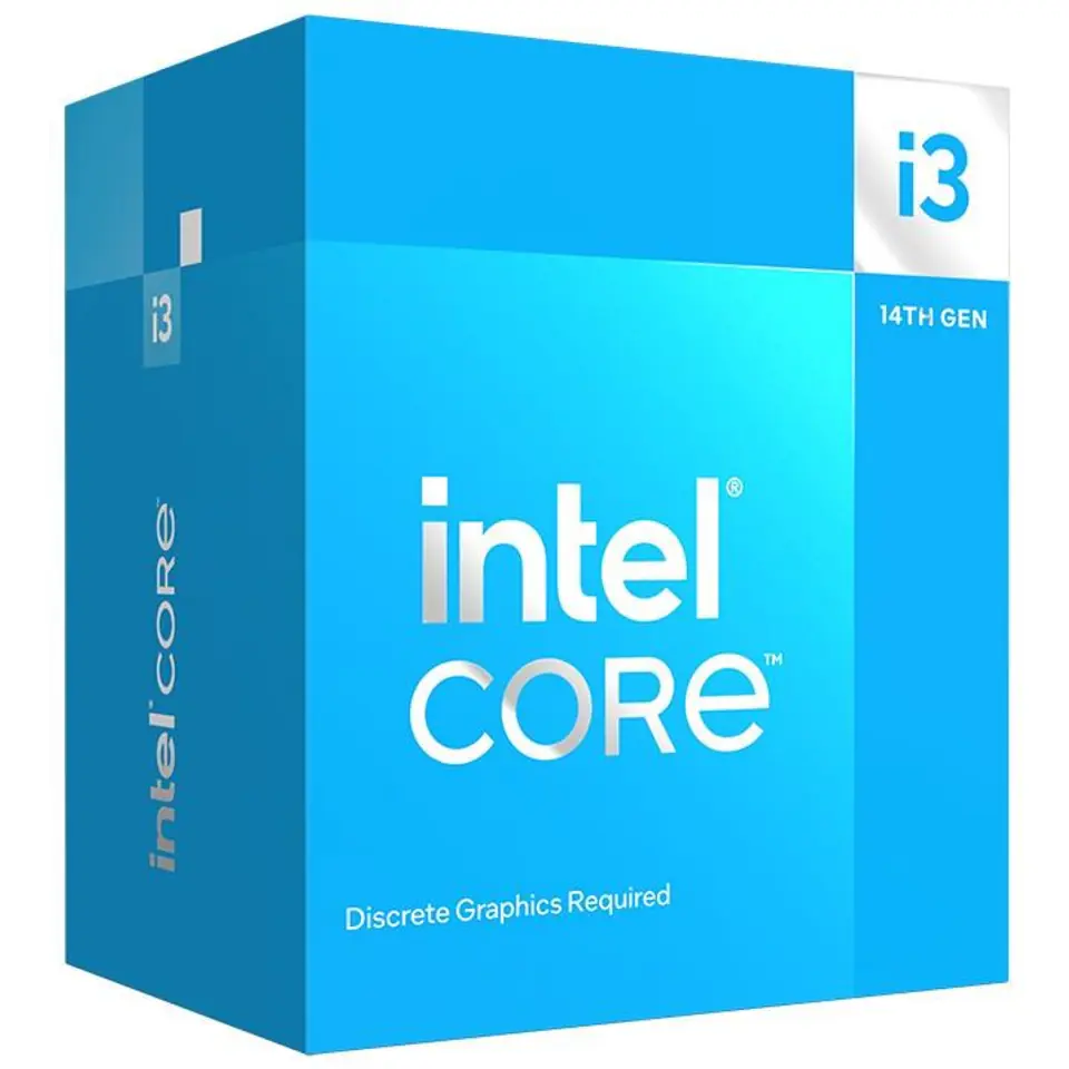 ⁨Intel Core i3-14100F processor 12 MB Smart Cache Box⁩ at Wasserman.eu