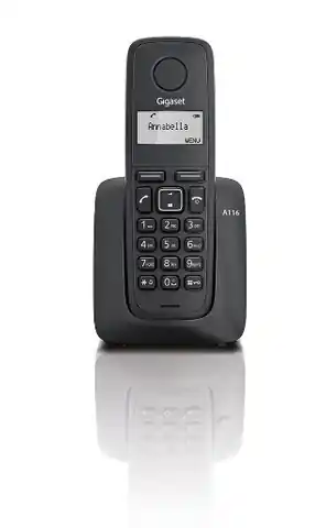 ⁨Gigaset A116 DECT telephone Caller ID Black⁩ at Wasserman.eu
