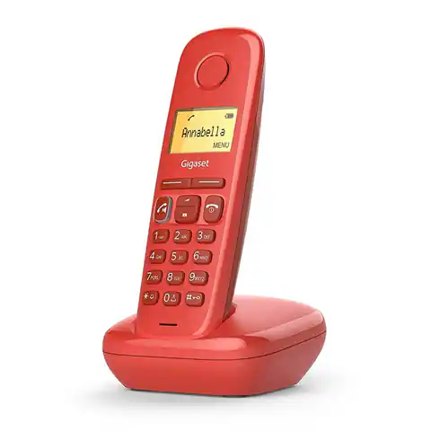 ⁨Gigaset A270 DECT telephone Caller ID Red⁩ at Wasserman.eu