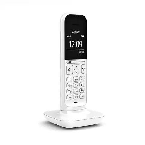 ⁨Gigaset Telefon bezprzewodowy CL390 White⁩ w sklepie Wasserman.eu