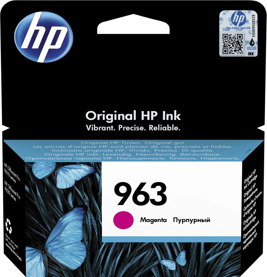 ⁨HP 963 - purpurowy - oryginalny - blakpatr⁩ w sklepie Wasserman.eu