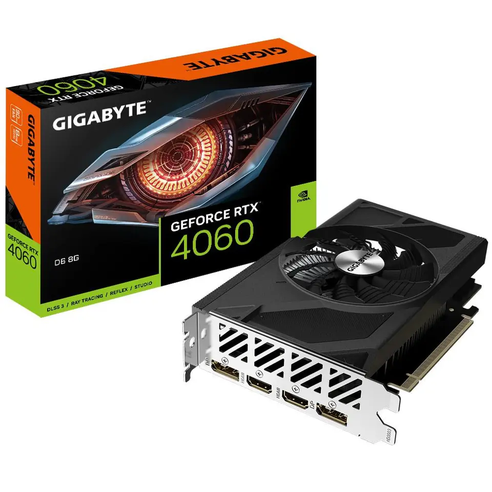 ⁨VGA PCIE16 RTX4060 8GB GDDR6/GV-N4060D6-8GD GIGABYTE⁩ w sklepie Wasserman.eu