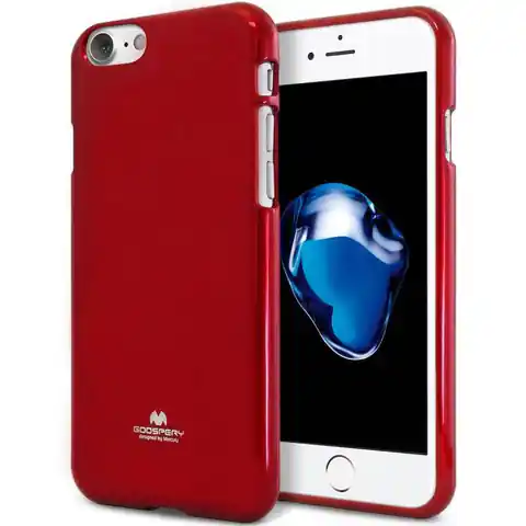⁨Etui SAMSUNG GALAXY A13 4G / LTE Silikonowe Jelly Case Mercury czerwone⁩ w sklepie Wasserman.eu