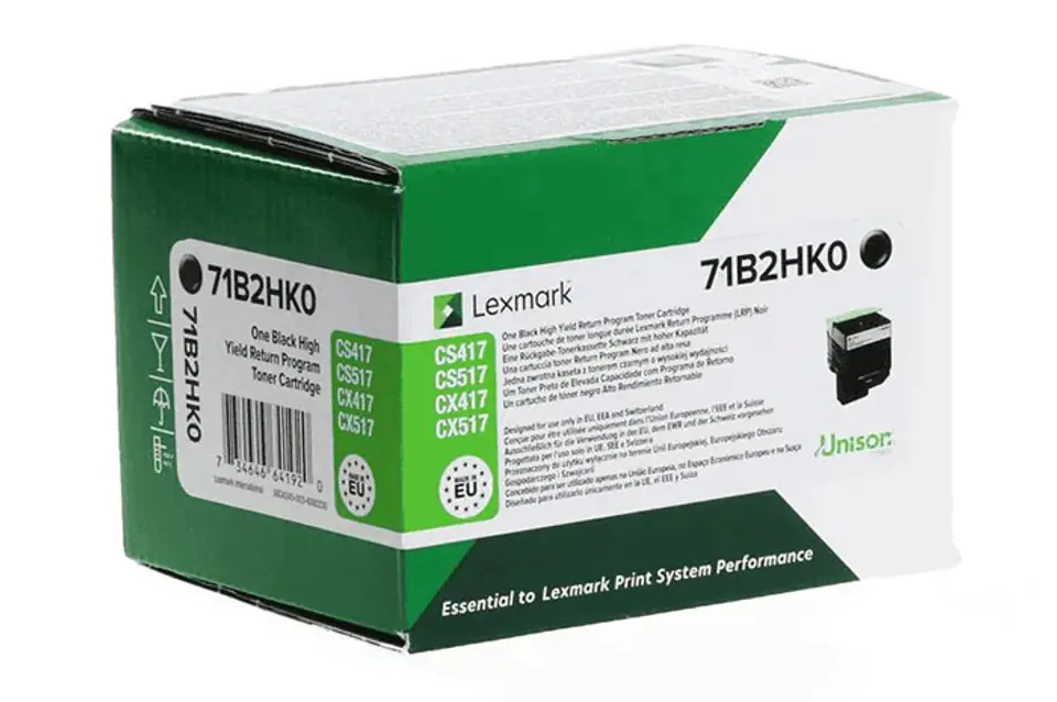 LEXMARK 71B2HK0 Toner Cartridge at Wasserman.eu