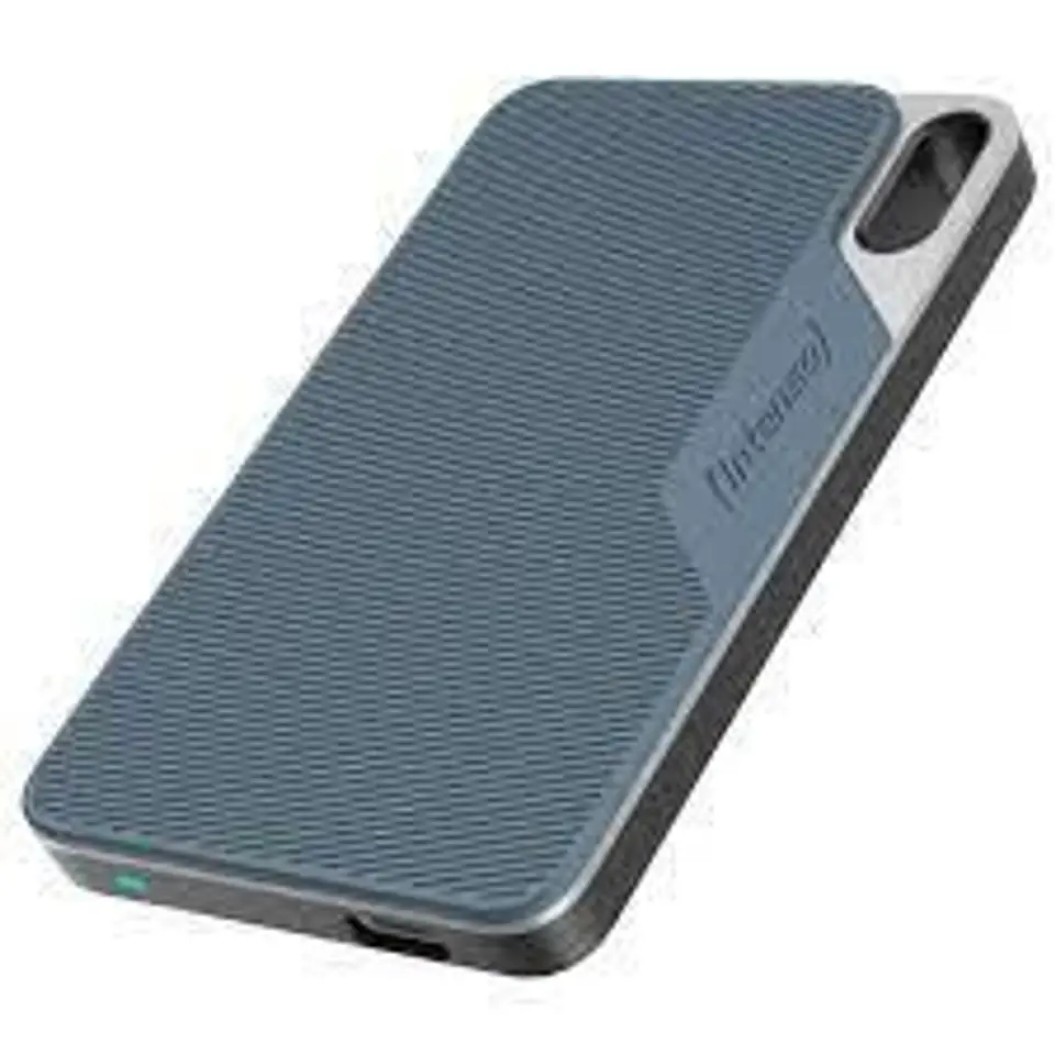 ⁨Intenso Lesen/Schreiben bis zu 500 MB/s/250GB USB Type-C 3.2 Gen 1 (3.1 Gen 1) Blue, Grey⁩ at Wasserman.eu