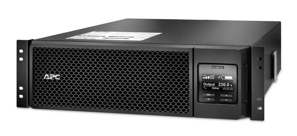 ⁨APC Smart-UPS On-Line uninterruptible power supply (UPS) Double-conversion (Online) 5 kVA 4500 W 10 AC outlet(s)⁩ at Wasserman.eu