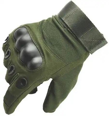 ⁨BQ64A Rękawiczki taktyczne zielone⁩ w sklepie Wasserman.eu