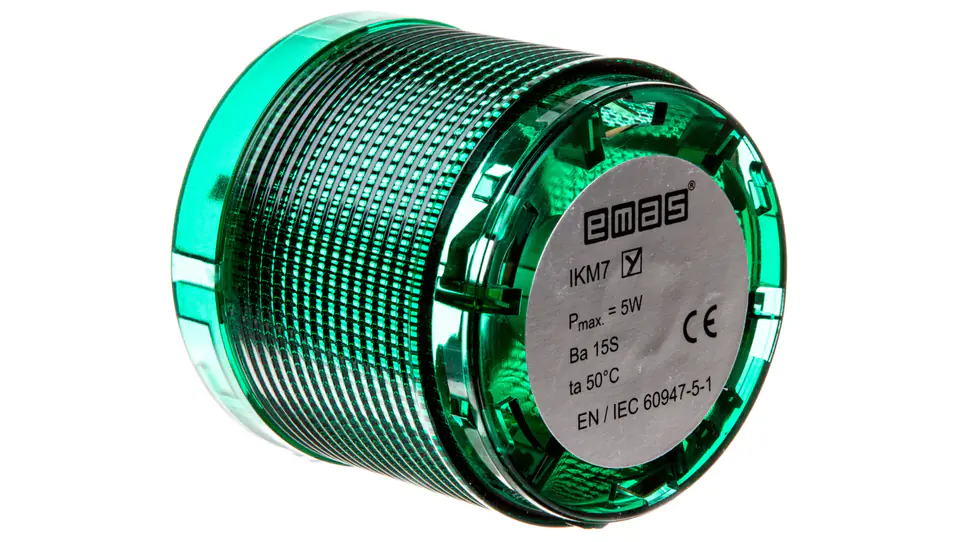 ⁨Moduł sygnalizacyjny 70mm, bez źródła światła, zielony, T0-IKM7Y⁩ w sklepie Wasserman.eu
