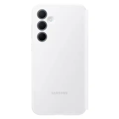 ⁨Etui Samsung Smart View Wallet EF-ZA356CWEGWW z klapką do Samsung Galaxy A35 - białe⁩ w sklepie Wasserman.eu