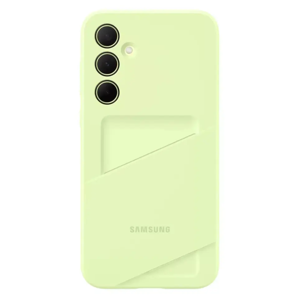 ⁨Etui Samsung Card Slot Case EF-OA356TMEGWW z kieszenią na karty do Samsung Galaxy A35 - zielone⁩ w sklepie Wasserman.eu