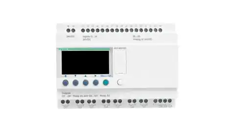 ⁨Programmable controller 26 inputs/outputs 24V DC RTC/LCD Zelio SR3PACK2BD⁩ at Wasserman.eu