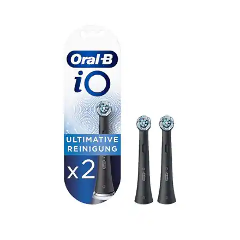⁨Oral-B iO Ultimate Clean Ultimative 2 pc(s) Black⁩ at Wasserman.eu