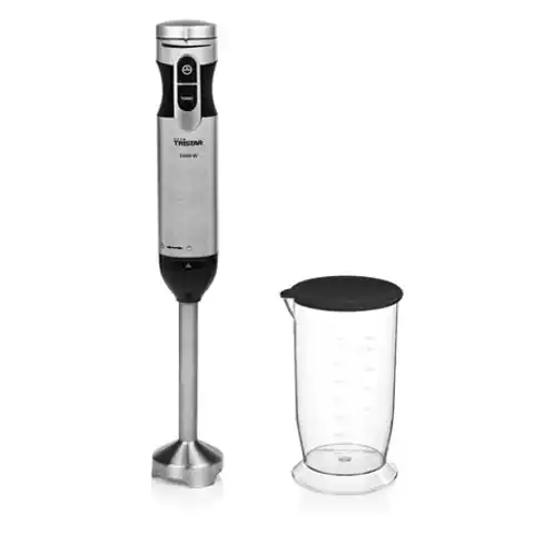 ⁨Tristar MX-4828 | Hand Blender | 1000 W | Number of speeds 1 | Turbo mode | Ice crushing | Stainless Steel⁩ at Wasserman.eu