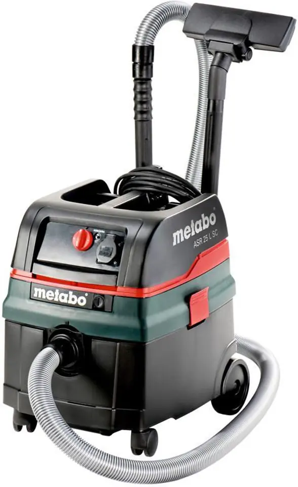 ⁨Metabo ASR 25 L SC 1400 W Czarny, Zielony⁩ w sklepie Wasserman.eu