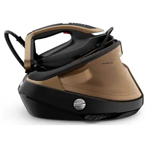 ⁨Tefal Pro Express Vision GV9820E0 steam ironing station 3000 W 1.1 L Durilium AirGlide Autoclean soleplate Black, Gold⁩ at Wasserman.eu