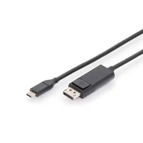 ⁨Digitus | USB-C | DisplayPort | USB Type-C adapter cable | USB-C to DP | 2 m⁩ w sklepie Wasserman.eu