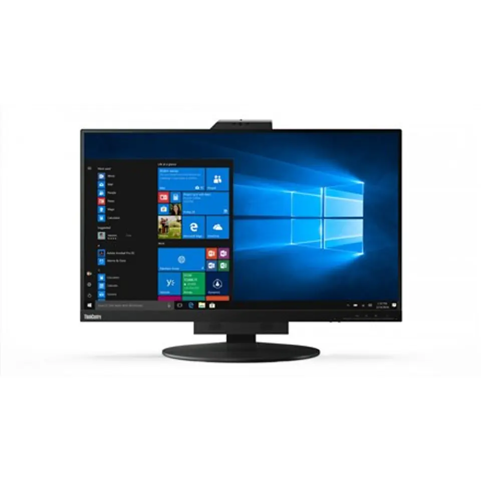 ⁨Lenovo ThinkCentre Tiny-In-One 27 computer monitor 68.6 cm (27") 2560 x 1440 pixels Quad HD LED Black⁩ at Wasserman.eu