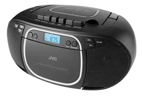 ⁨Radioodtwarzacz JVC RC-E451B Boombox black⁩ w sklepie Wasserman.eu