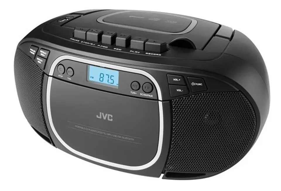 ⁨Radioodtwarzacz JVC RC-E451B Boombox black⁩ at Wasserman.eu