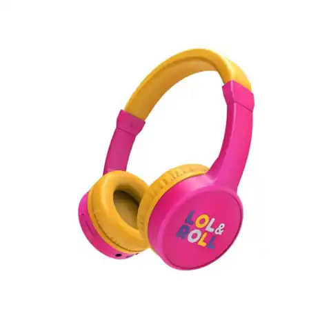 ⁨Energy Sistem Lol&Roll Pop Kids Bluetooth Headphones Pink Energy Sistem Kids Headphones Lol&Roll Pop Built-in microphone Wireless Over-Ear Wireless Bluetooth Pink⁩ at Wasserman.eu