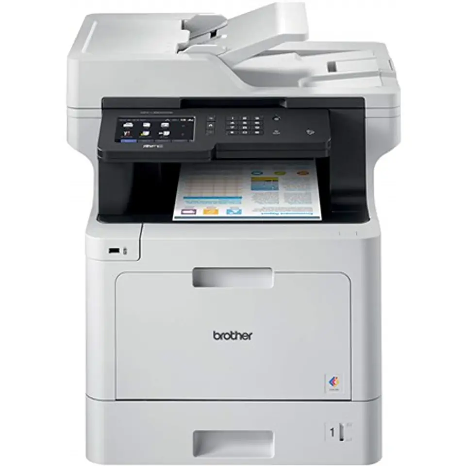 ⁨Brother MFC-L8900CDW Colour, Laser, Multifunction printer, A4, Wi-Fi, White⁩ at Wasserman.eu